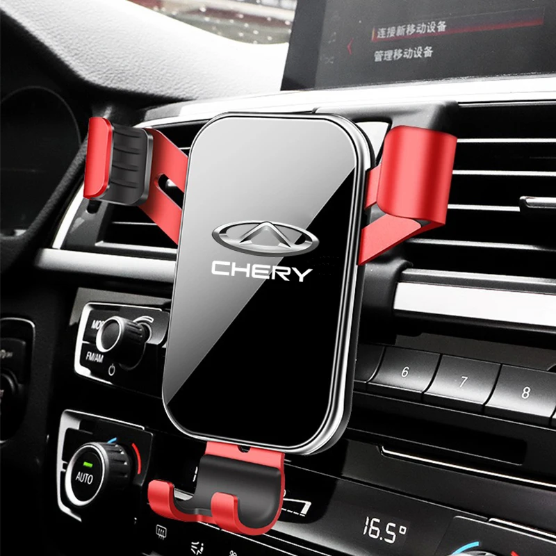 Car Holder For Phone Air Vent Clip Mount Mobile Cell Stand Smartphone GPS Support For CHERY TIGGO 3 4 5 7 PRO 8 car accessories phone holder mobile phone holder