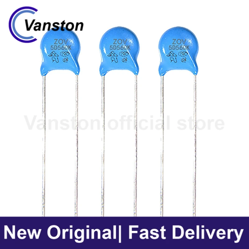 20pcsPluginVaristor5D560K10Diameter5mm5D560KSurgeProtection