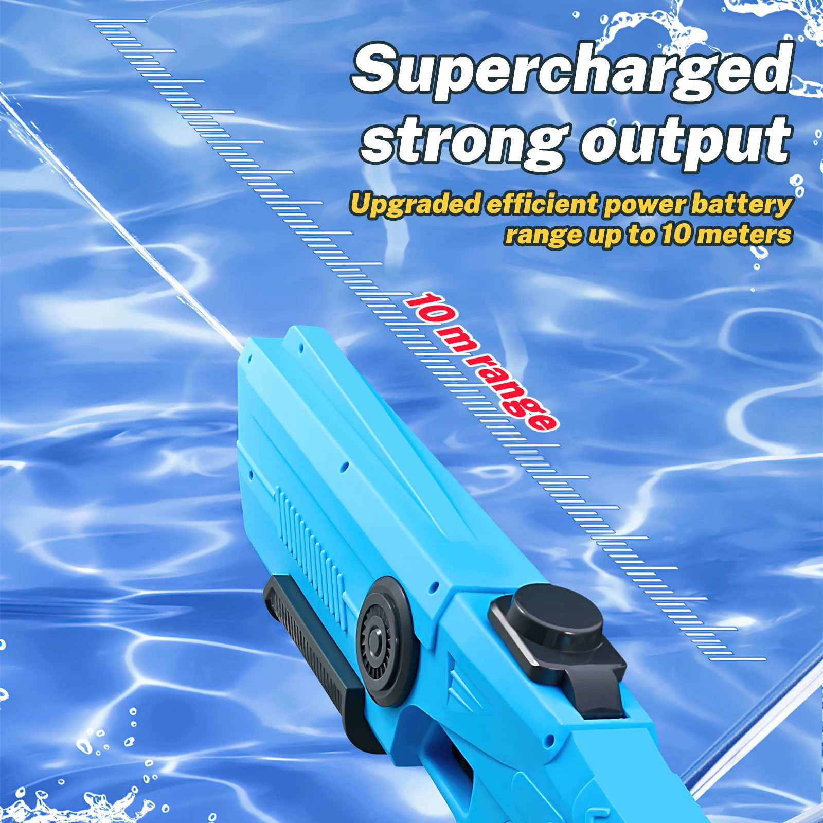 Electric Water Pistol Automatic High Capacity Water Gun Water Fight Toys