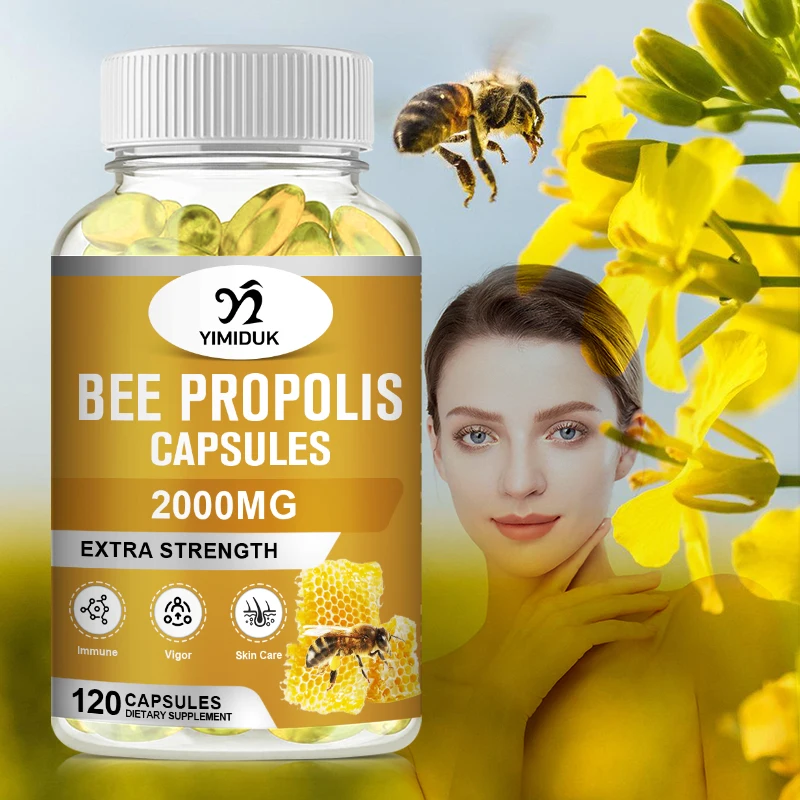 

Bee Venom Extract Capsules To Increase Bone Density Non-GMO, Gluten-Free