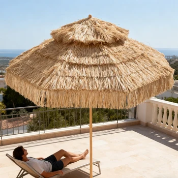 Double Top Beach Umbrella 1
