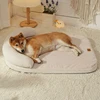 Dog Beds for Medium Large Dogs,Sofa Dog Bed with Pillow,Soft Pet Bed for Support Bolster,Wintert Pet Bed & Non-Slip Bottom 4