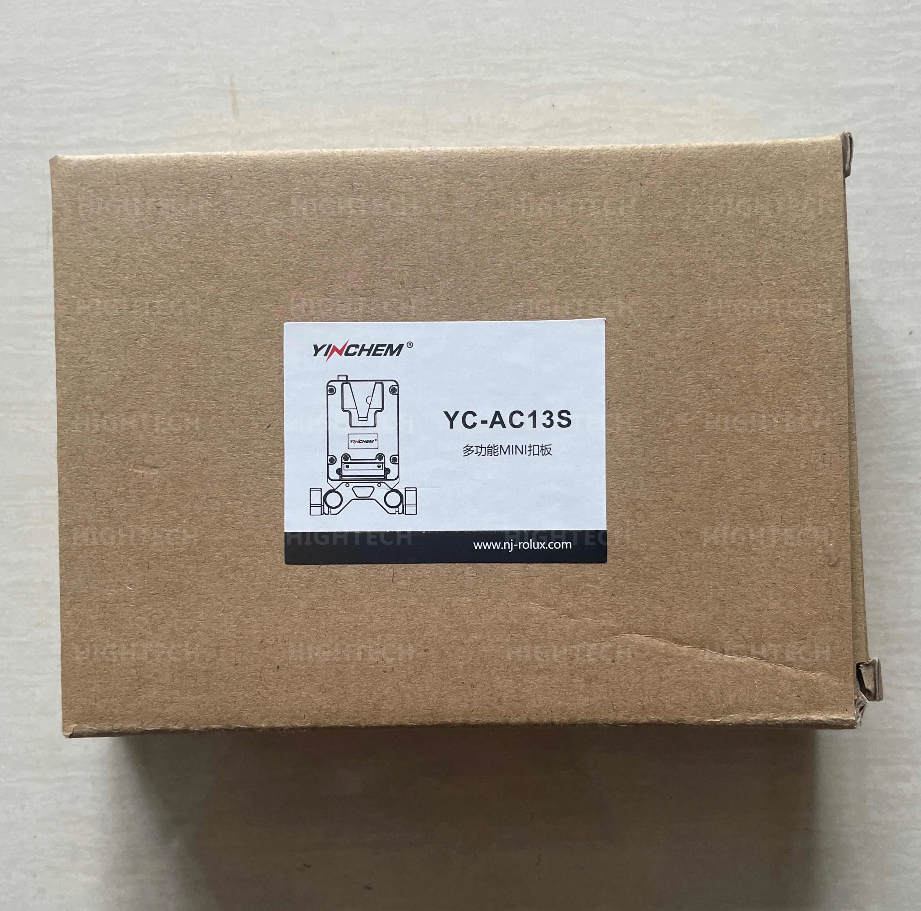 - YC-AC13S 15mm Rod Clamp V Mount Battery Plate Resistive load output 12V/2A 8.1
