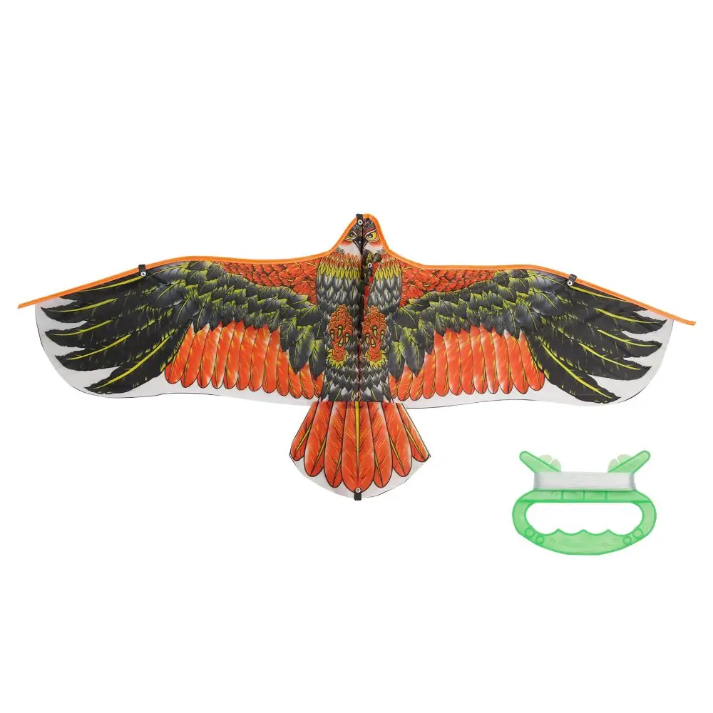 Eagle Kite 1.1m With 30 Meter Kite Line Large Fly Bird Kites Children Gift Family Trips Garden Outdoor Sports Game