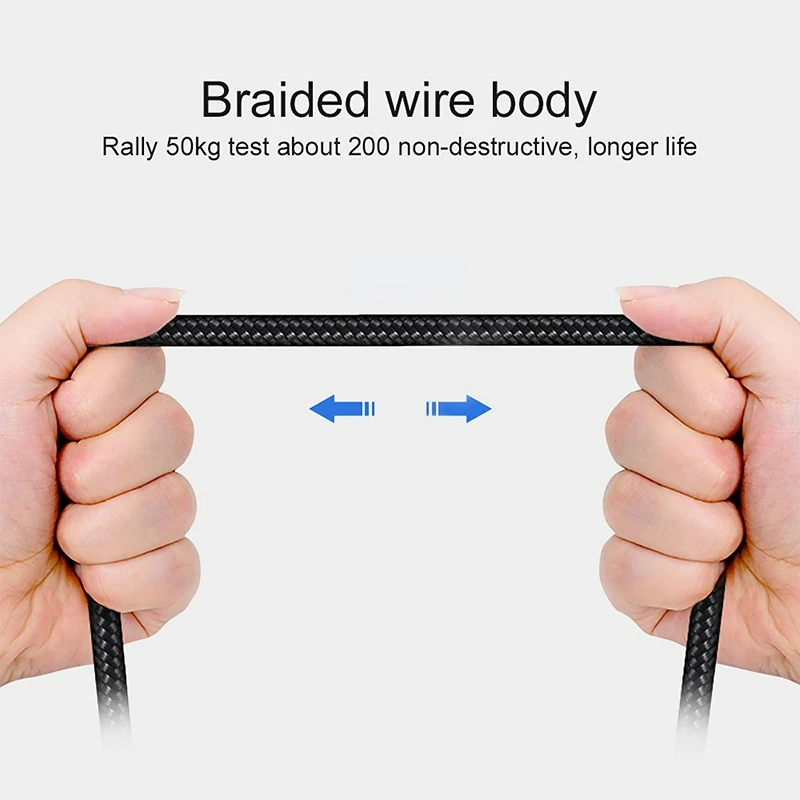 1m 2m 3m 90도 USB C 2.4A 충전 데이터 케이블 직각 엘보우 USB to 타입-C 브레이디드 케이블 모바일 폰 USB-C 기기용