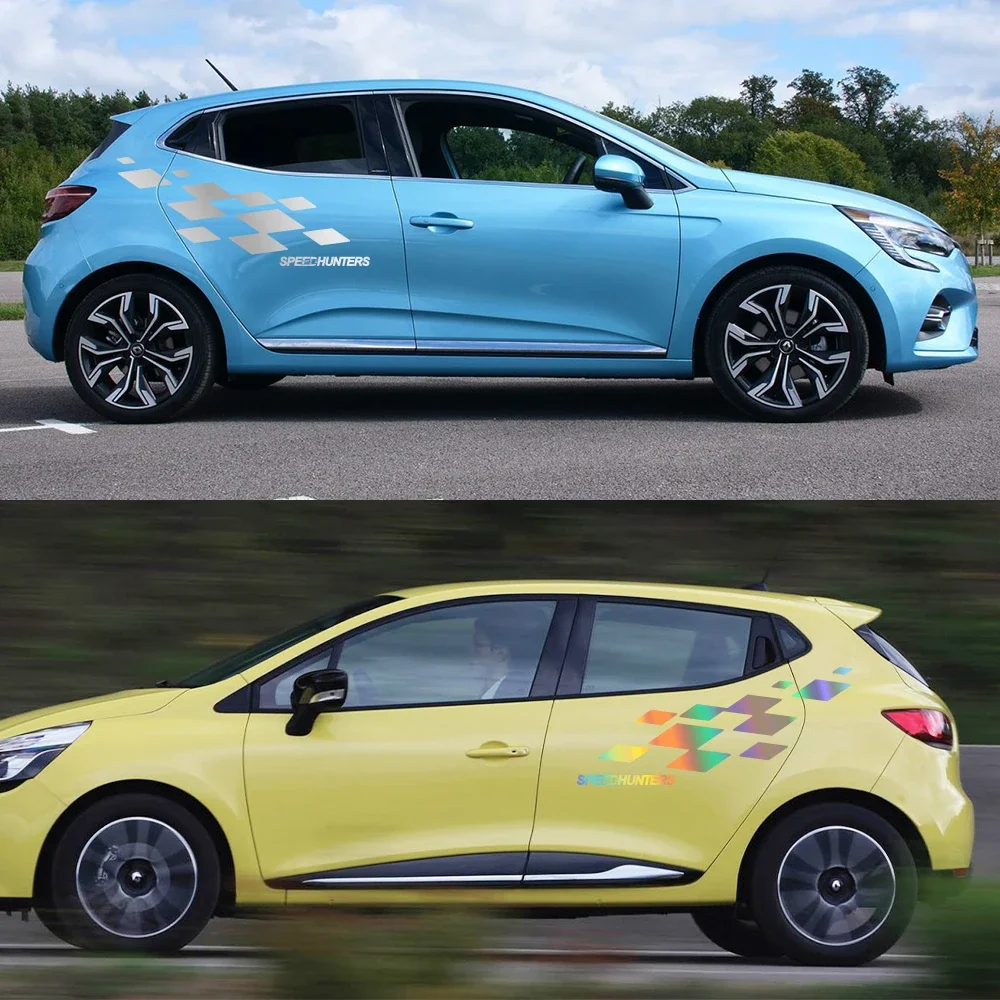 GVFKMNX Einstiegsleisten Für Renault Clio - Kohlefaser Optik Schutz