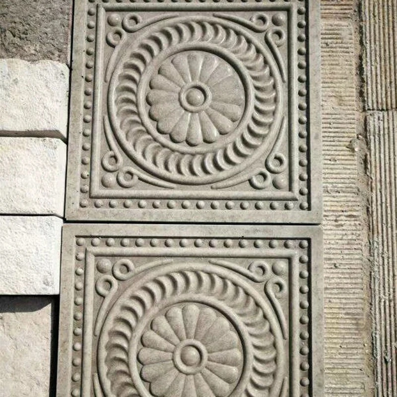 Antique Brick Cement Mold DIY Handcraft Walkway Cement Paving Mould Retro Brick Carving Mold Garden Courtyard Decor