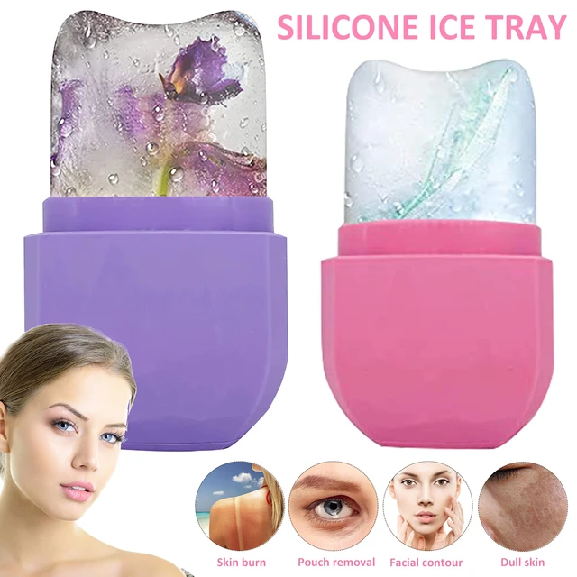 1pc Skin Care Beauty Lifting Contouring Tool Silicone Ice Cube Trays Ice  Globe Ice Balls Face Massager Facial Roller Reduce Acne - AliExpress