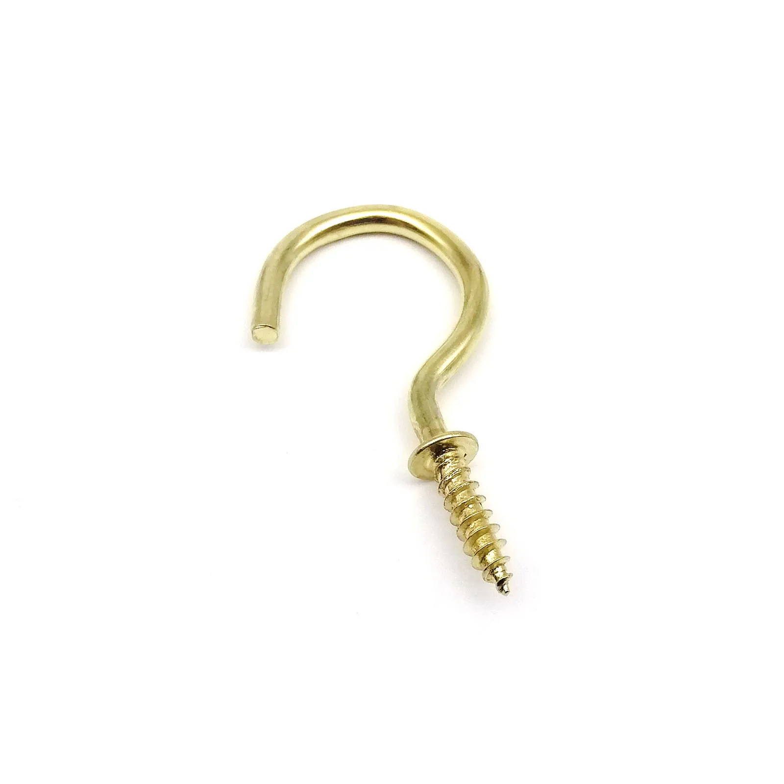 Gold Eye Bolt Screw-in Hooks