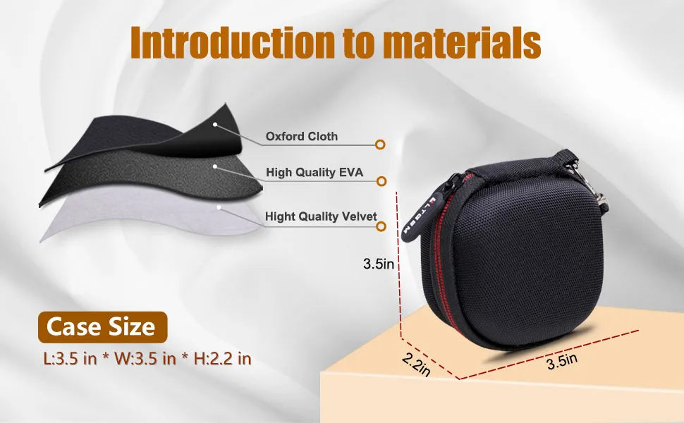 Earbuds Case for Soundcore Liberty 4 Noise Cancelling Earbuds Storage Carrying Bag Accessories for Earbuds