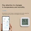 Tuya Temperature Humidity Sensor Mini LCD Display Compatible with Bluetooth APP Remote Control Thermometer Hygrometer 2