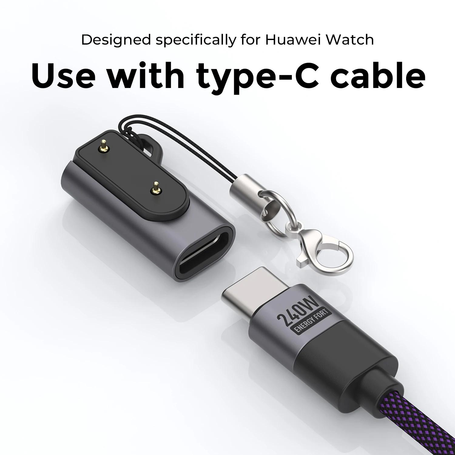 Universal USB-C Smartwatch Charging Cable Adapter