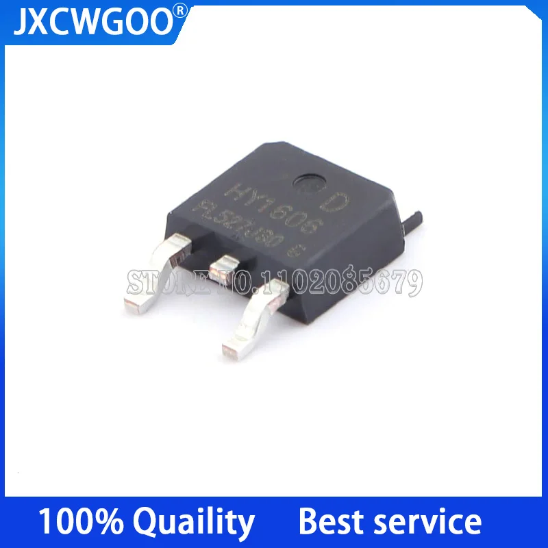 10PCS-HY1606D-HY1606-TO-252-N-channel-60V-66A-field-effect-transistor ...