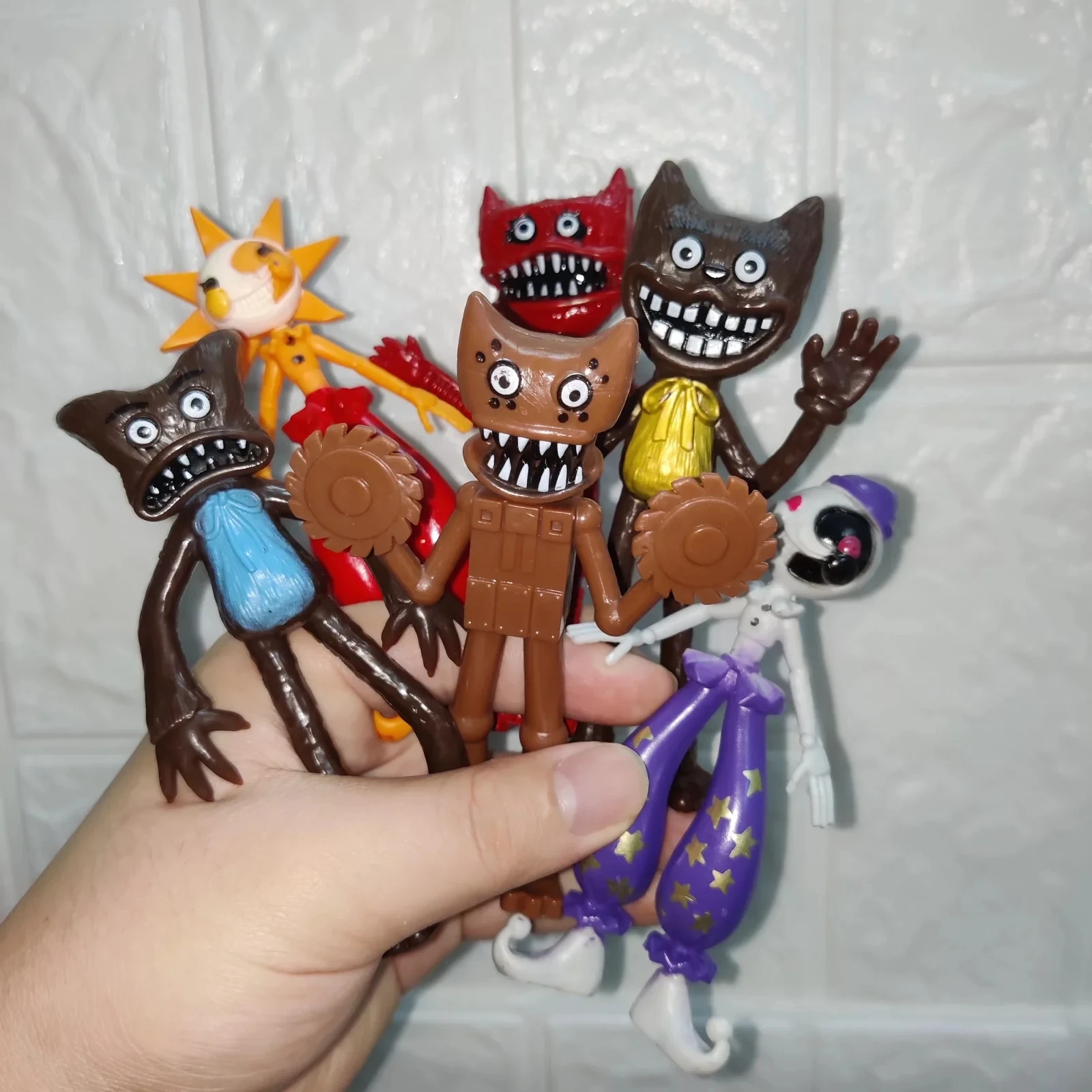 6pcs SET FNAF Five Nights at Freddy's Pizzeria Simulator Action Figures