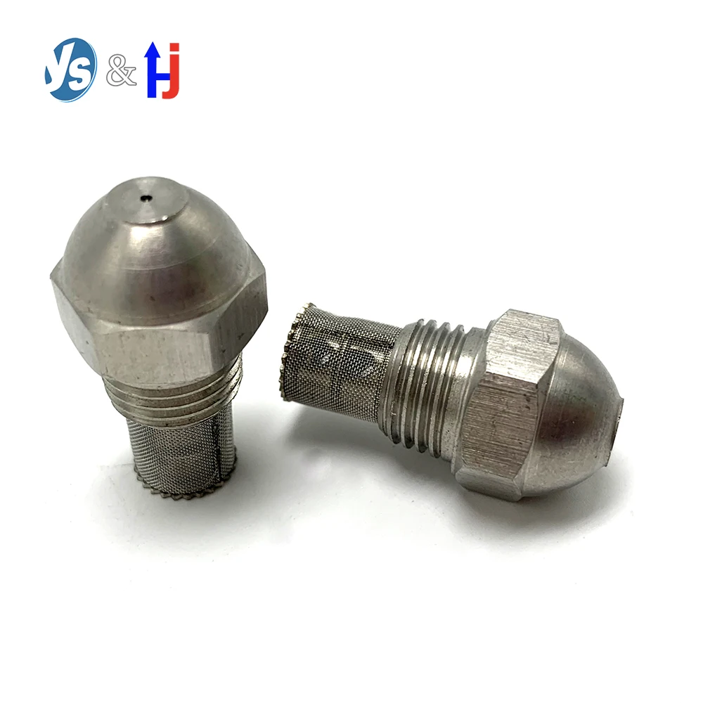 

0.2-1.8mm 1/4" Male Thread Stainless Steel Waste Oil Burner Fuel Injector, Water Mist Fog Nozzle, Spray Cooling Humidification