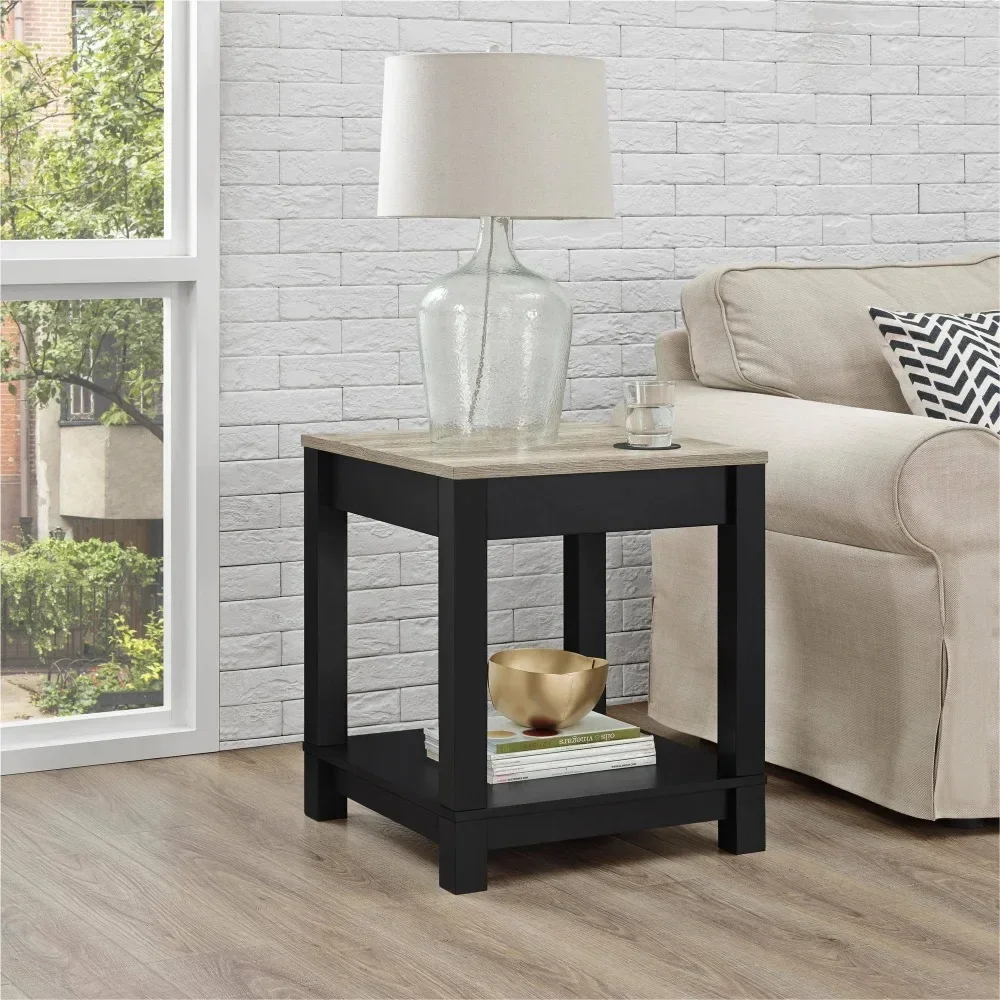 

Better Homes & Gardens Langley Bay End Table, Black Nightstand