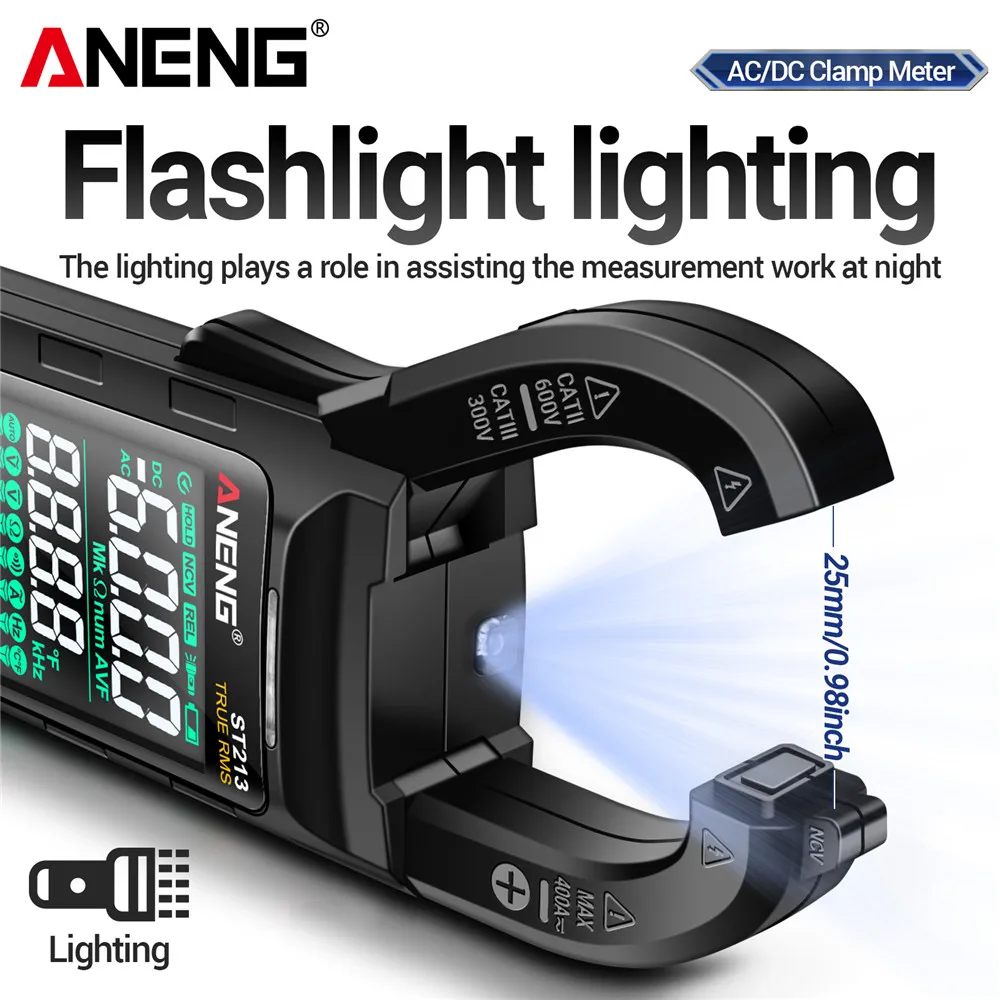 ANENG Ʈ  Ŭ 跮, DC/AC Ƽ   ũ,  ũ ÷,  ׽Ʈ , ST213