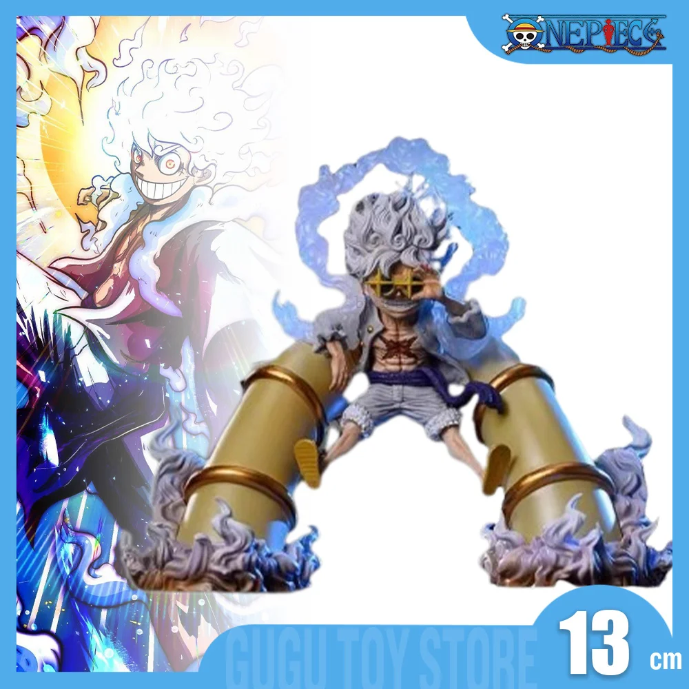 

13cm One Piece Figure Gear 5 Luffy Anime Figures Monkey D Luffy Figurine Pvc Station Model Doll Collectable Decoratoin Toy Gifts