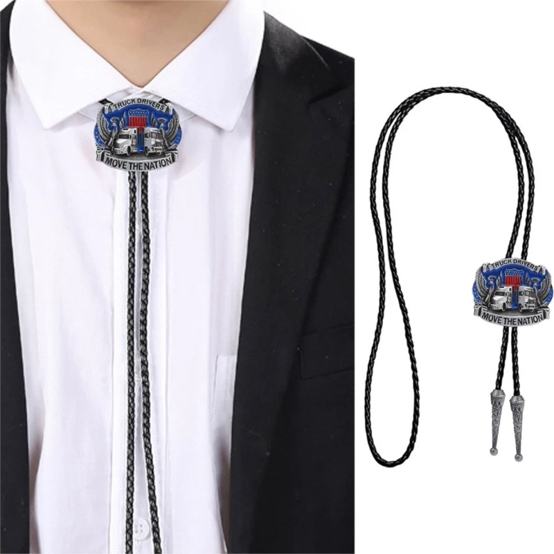 

Harajuku Cowboy Bolo Tie for Halloween Carnivals Party Man Teens Costume Dropship