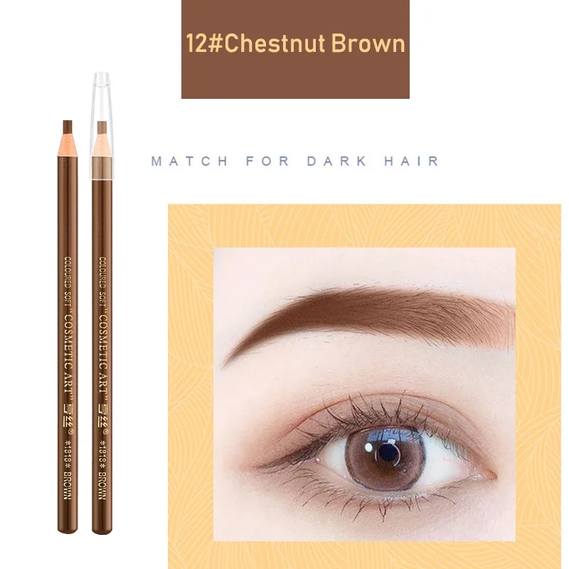 Waterproof Eyebrow Pencil Professional Long Lasting Microblading Pen_voghion.com