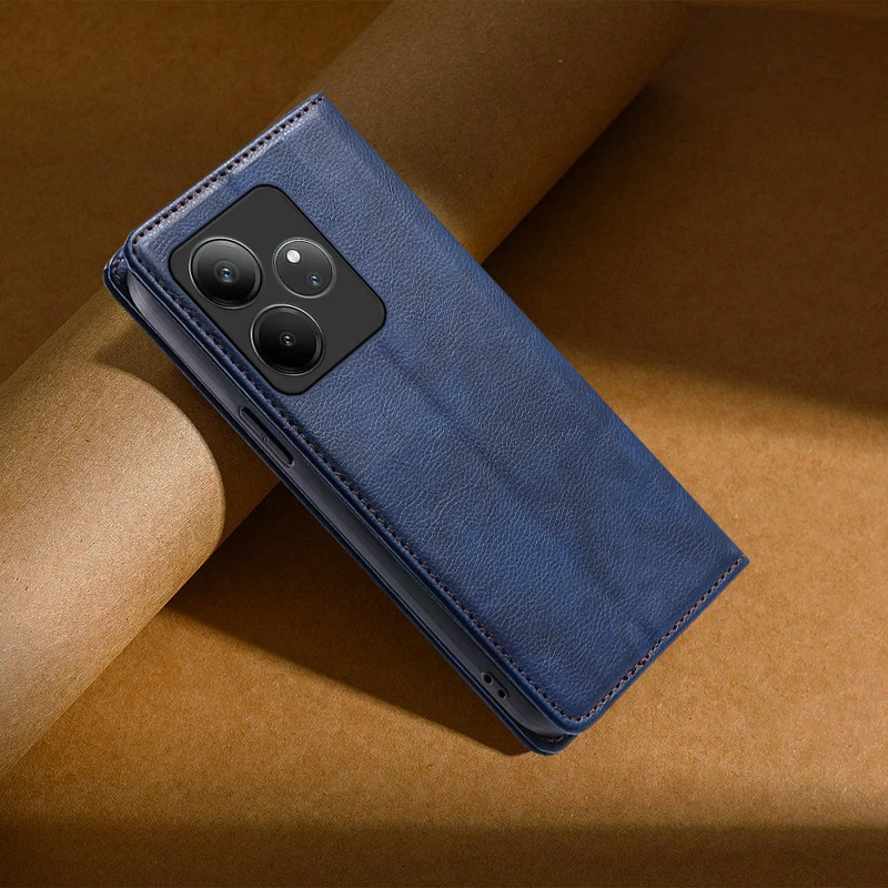 Leather Phone Holster with Book Cover Design