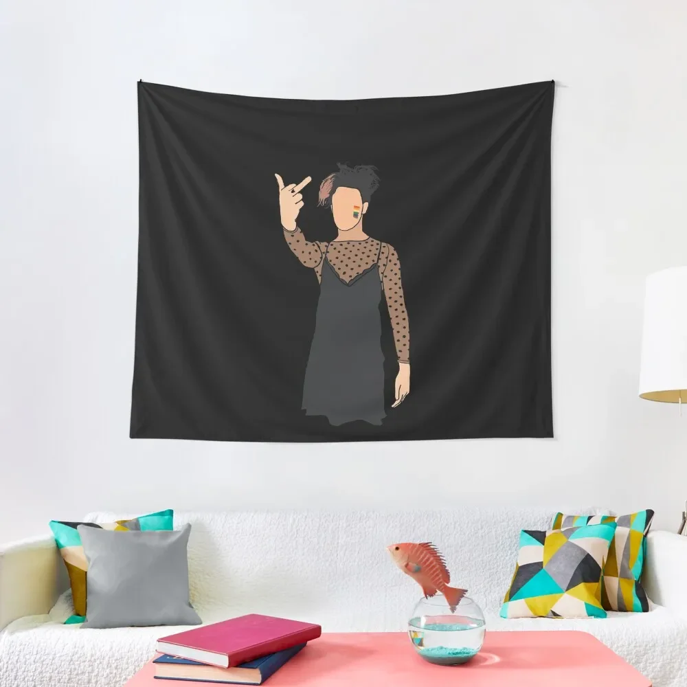 

Yungblud in a dress Tapestry Aesthetic Decoration Cute Room Decor Wall Decorations Tapestry