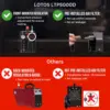 Lotos Supreme LTP5500D Non-Touch Pilot Arc Digital Plasma Cutter, Dual Voltage 110V/220V, 3/4 inch 19mm Clean Cut, Brown 5
