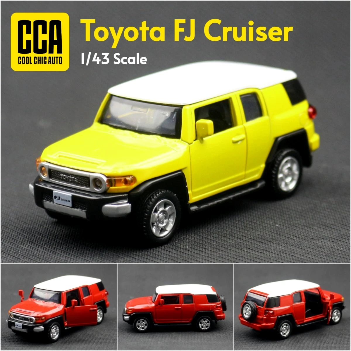 1/43 Toyota FJ Cruiser Sport Toy Car Model Diecast Metal