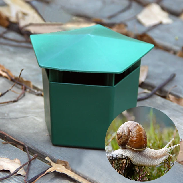 Gyep Otthoni Csiga Csapdája Biztonságos Sör Meztelen Slug Környezeti Ökobarát Nincs Vegyi Anyagok Kártevőirtó Fizika Háztartási Kert Kültéri - Image 4