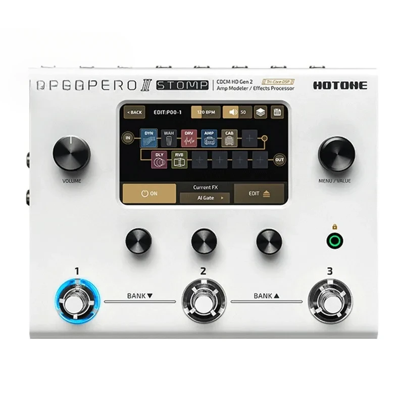 

Suitable for The Original Ampero II STOMP Multi Effect Pedal Processor MP-300