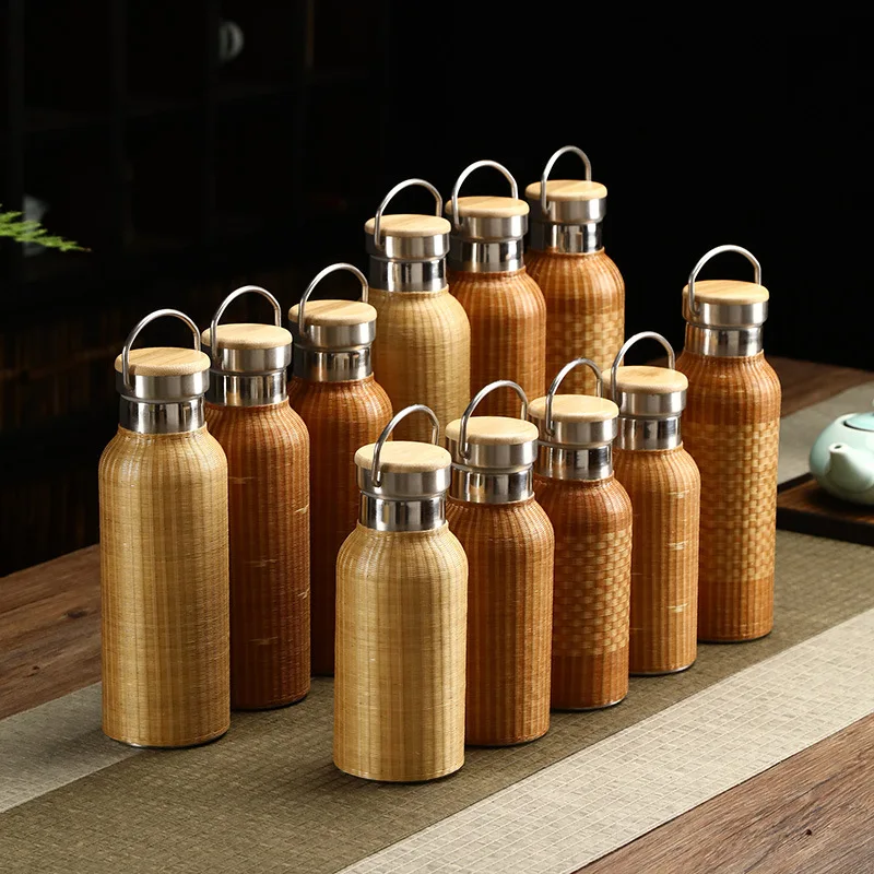 Lod Products Bamboo Cup Black Red セット Japanese_Bamboo_Cup_Large_Red_