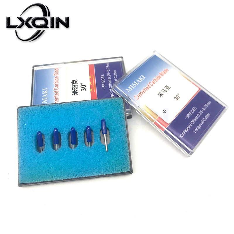 

LXQIN 5pcs 30 degree angle cutter for Mimaki cutting plotter Vinyl cutter blade