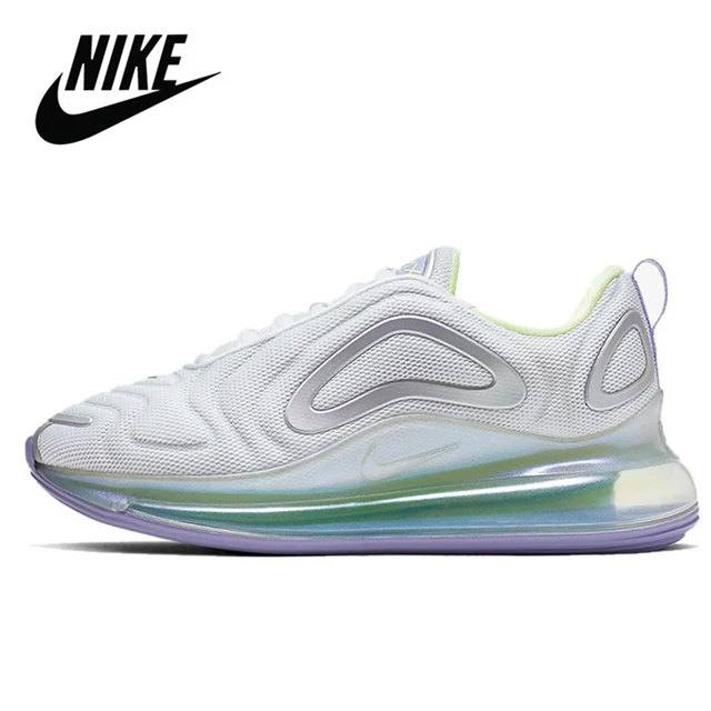 Nike-zapatillas de correr Air Max 720 para mujer, calzado deportivo con cojín aire, color morado y verde, cómodas, para _ - AliExpress Mobile