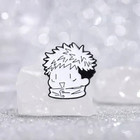 3-6pcs/Set Anime Collection Enamel Pins Custom Cartoon Character Brooch Lapel Badge Cute Jewelry Gift for Fans 3