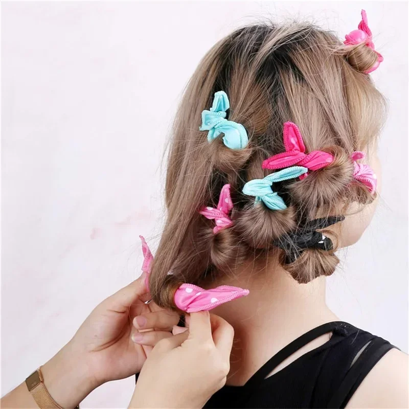 Hair Curlers Soft Sleep Pillow Hair Rollers Set Best Flexible Foam and Sponge Magic Care DIY Styling Tools 10Pcs/Lot hair styling tool hair curling tools