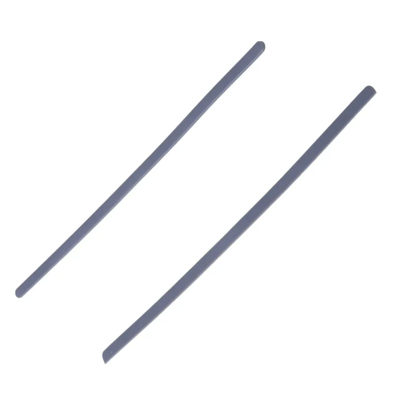 2Pcs Rubber Strips Laptops Bottom Shell Cover Foot Pad For DELL 7400 E7400 NonSlip Feet Pad Strips