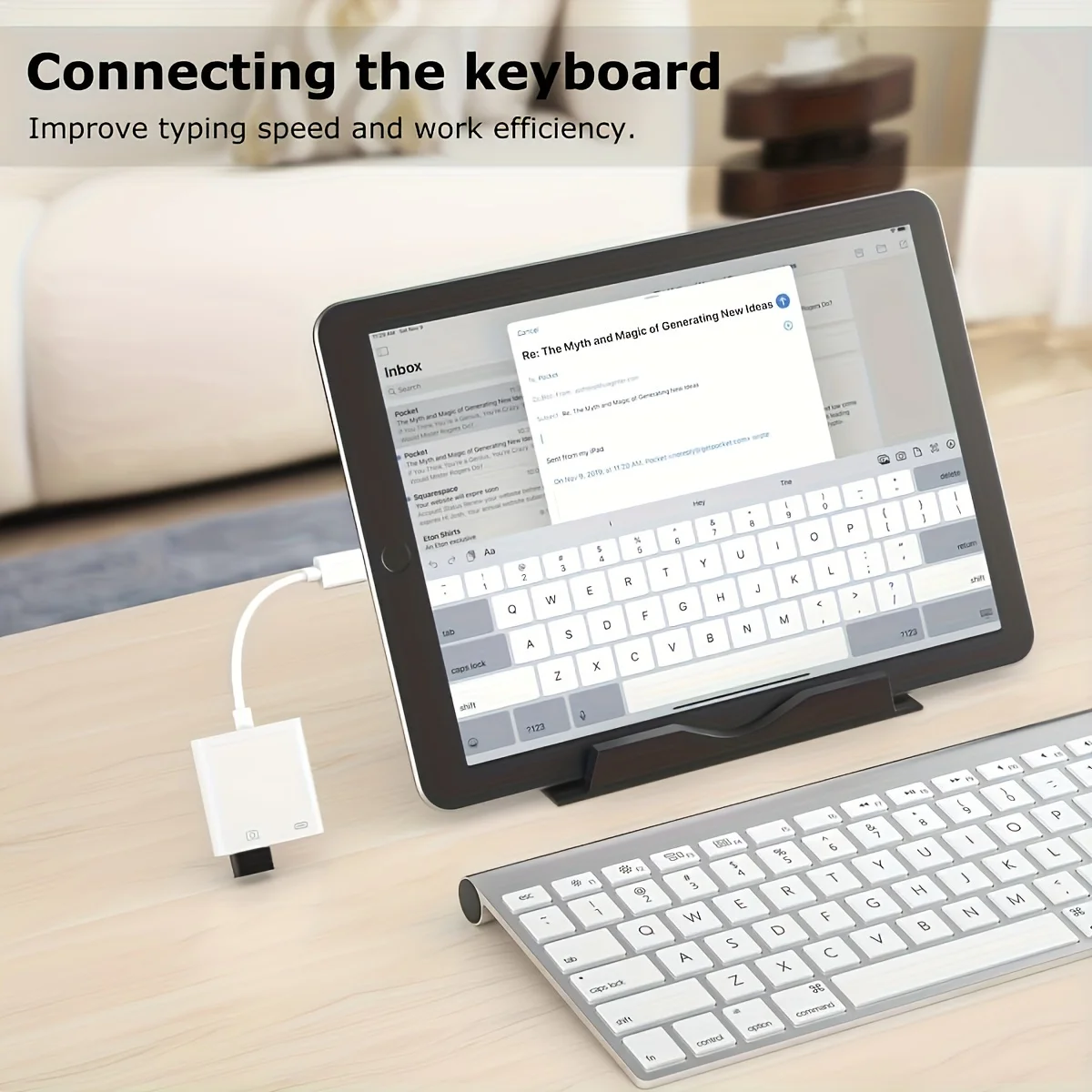 Versatile 2-in-1 Type-C Lightning OTG Adapter and USB 3.0 Converter