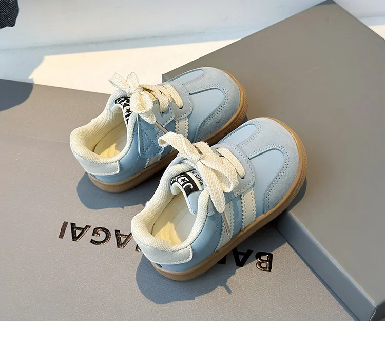 PU-Leder-Sneaker für Kinder, wasserdicht, trendige modische Kinderschuhe, rutschfeste Sportschuhe für Kinder – Detail 22