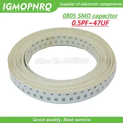 Pack of 100 SMD Thick Film Multilayer Ceramic Capacitors - 0805, 50V, Variety of Capacitance Values - 47uF