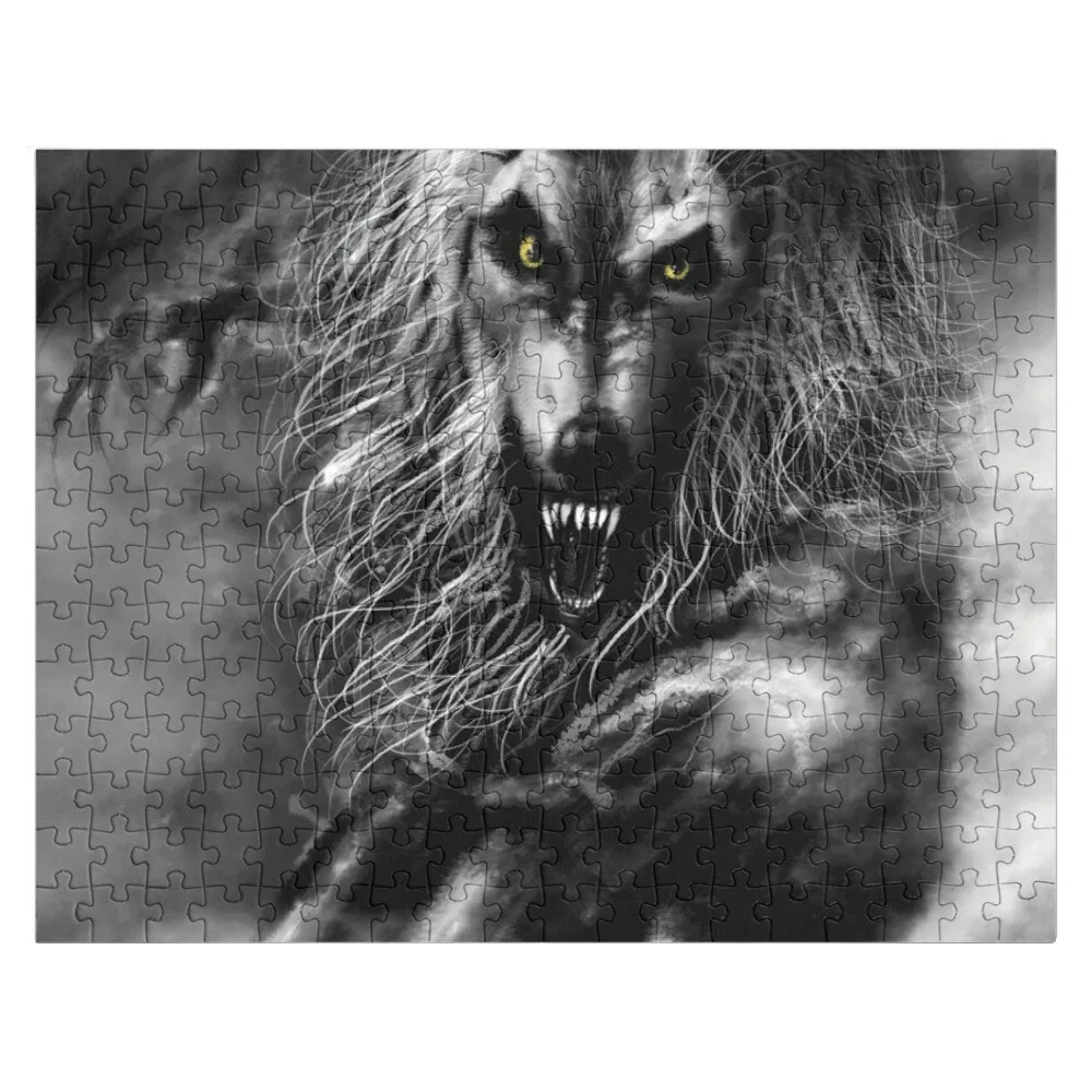

WerewolfJigsaw Puzzle Personalised Name Puzzle Christmas Gifts Custom Wooden Gift Custom Puzzle