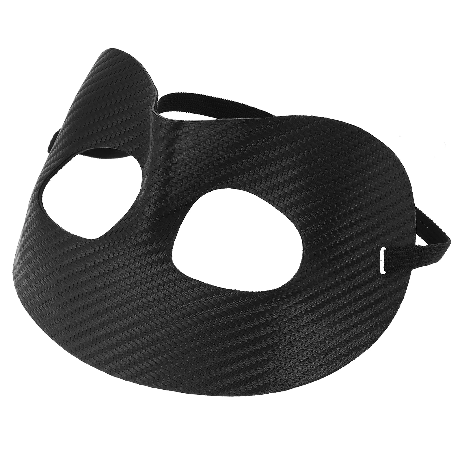 Adult Black Sports Mask For Men Nose And Cheek Protection Face Guard For Basketball And Football Competition Nose Guard