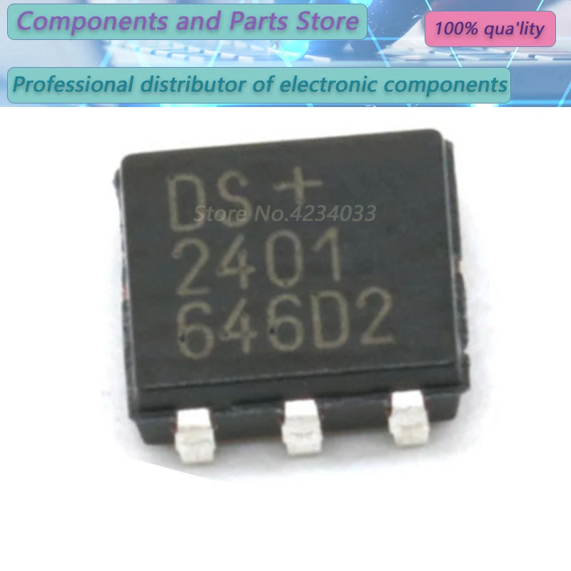 

10PCS DS2401P DS2401 DS240 TSOC-6 NEW100% DS2401P