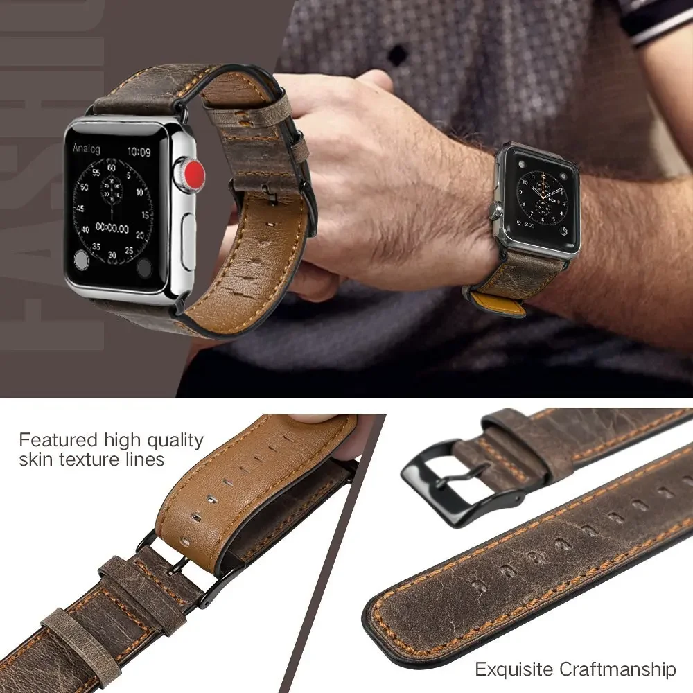 Vintage Leather Bracelet