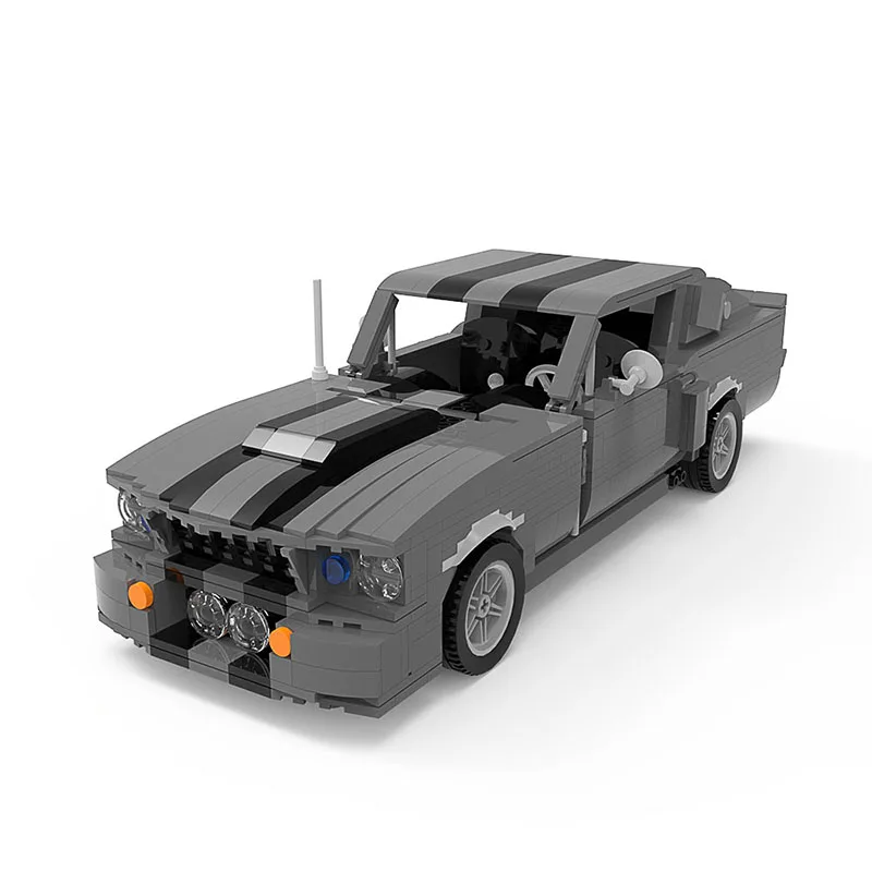 

Конструктор MOC Speed гоночный автомобиль, высокотехнологичный, Eleanored GT500 Road Supercar 1967, спортивный автомобиль, игрушка для детей, подарок