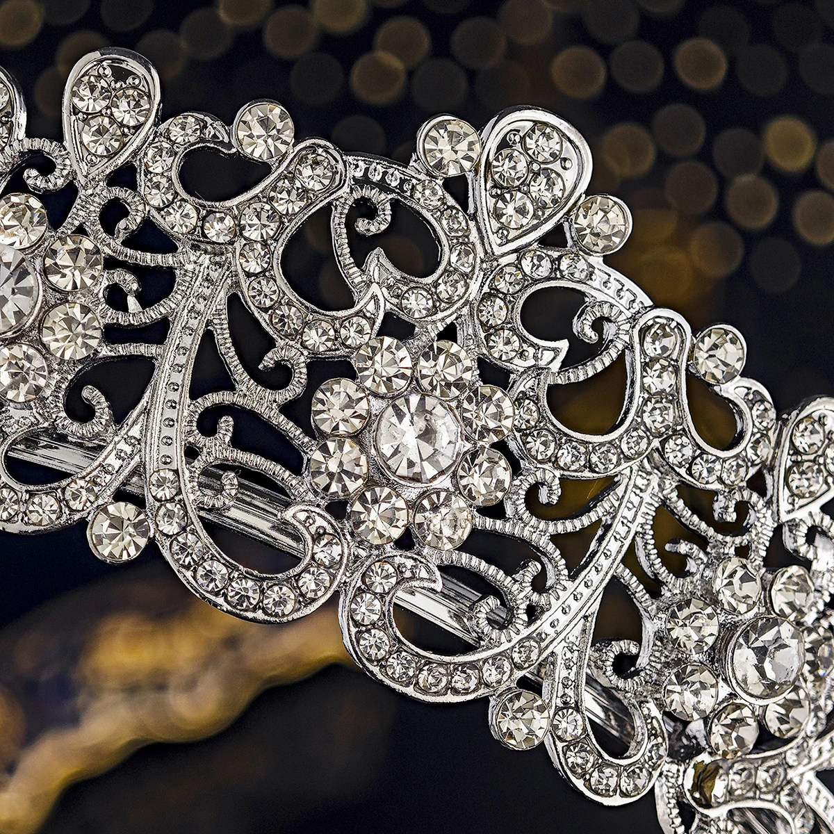 Vintage Bridal Crown Baroque Round Cake Crown Crystal Hair Bands Wedding Dress Headdress Hair Accessories Jewelry