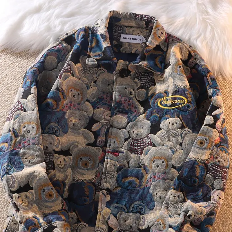 Рисунок 5 - Куртка мужская с принтом в стиле ретро