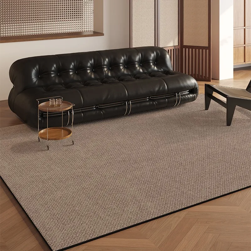 Solid Color Living Room Carpet Simple High-end Large Area Bedroom Bedside Rugs Modern Home Sofa Coffee Table Floor Mats Tapis 러그