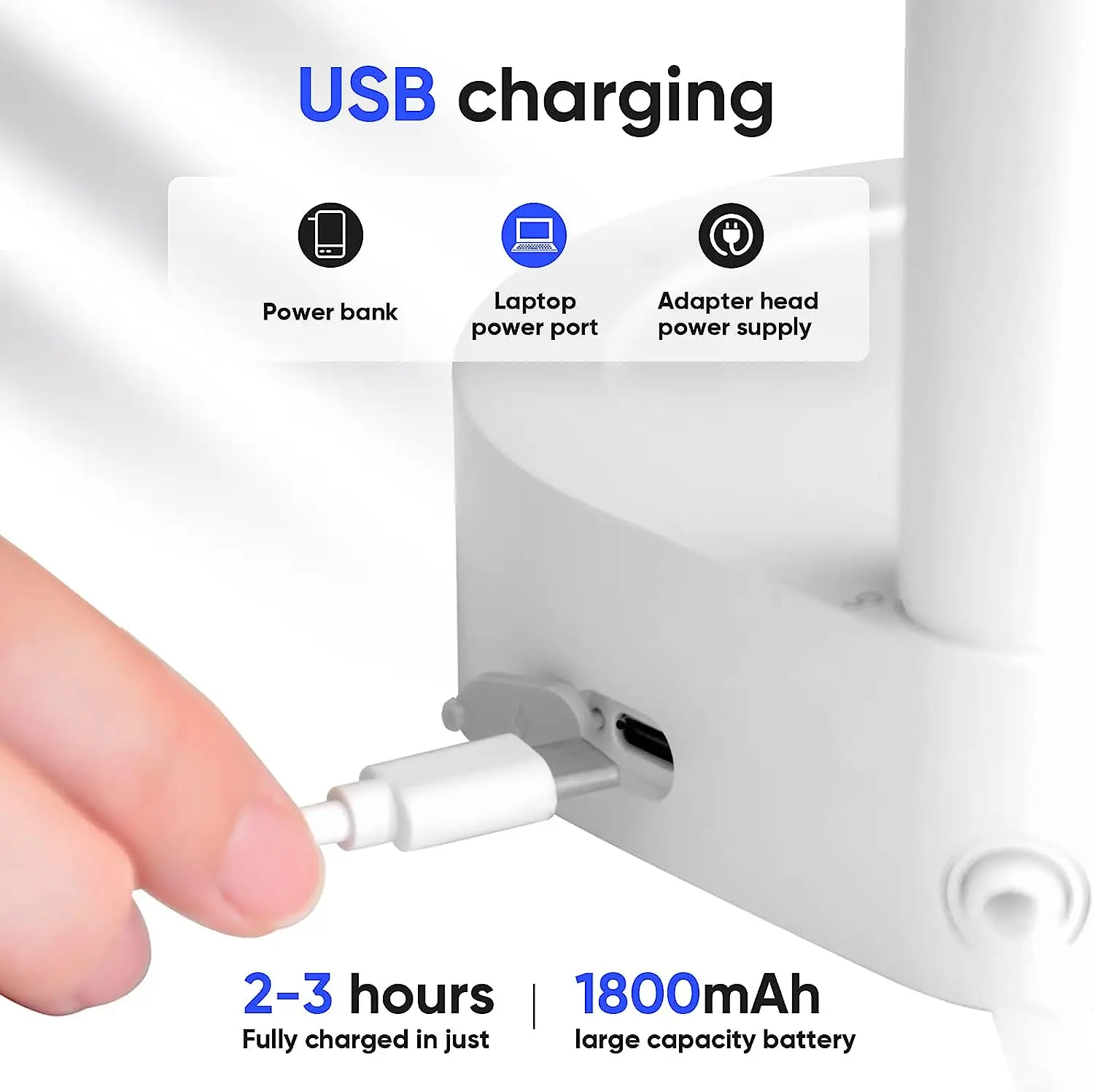 Water Dispenser Desktop Water Bottle Dispenser Automatic Smart Electric for 5 Gallon & Universal Bottles USB Charging 7 Levels