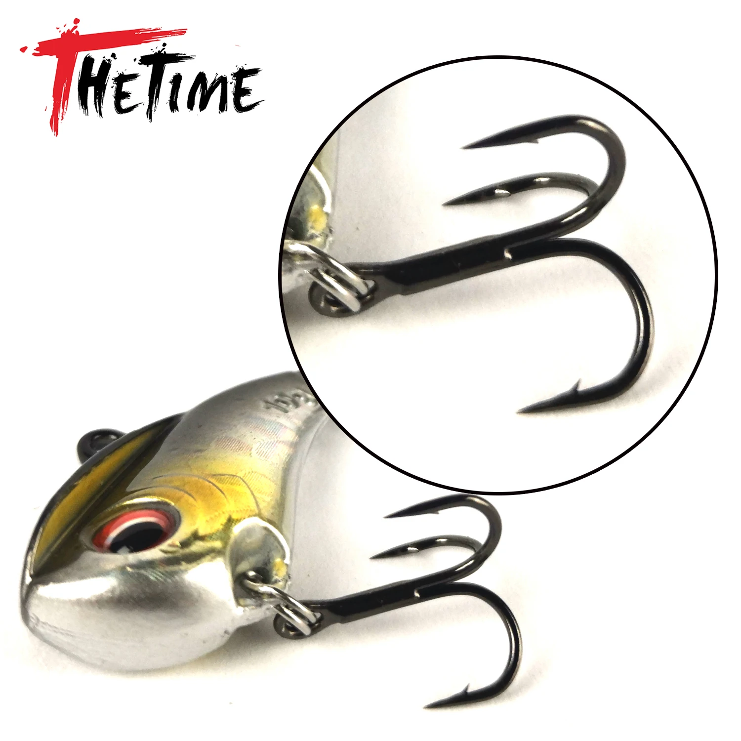 THETIME JINLING Metal VIB Lure5/10/15g Spinning Spoon Cicada Vibration Artificial Jig Bait For Bass Pike Fishing Tackle