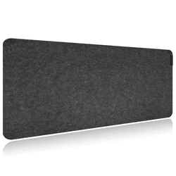 Large Non - Slip Desk Mat - Durable, Washable Mouse and Keyboard Pad - 700x300x3mm (Dark Grey)